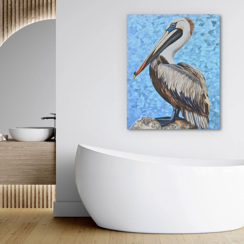 Ocean Pelican - Luxury Wall Art
