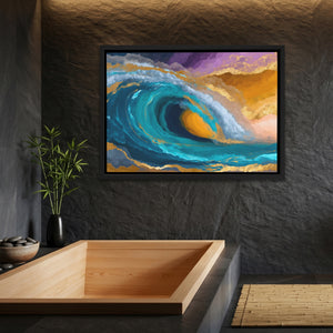 Ocean Wave Folding — Ocean Wave Folding Bamboo Bathroom Land 38