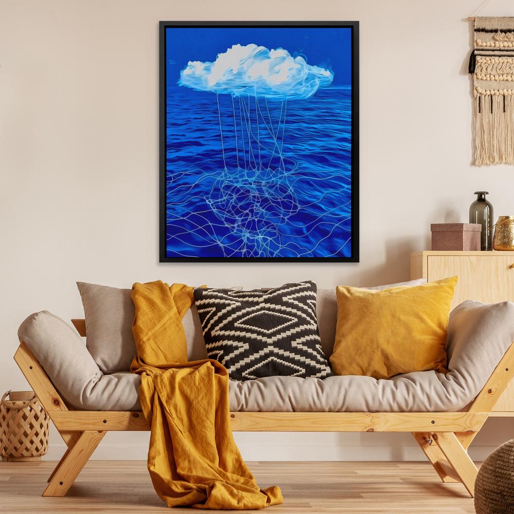Oceanic Rainstorm - Luxury Wall Art