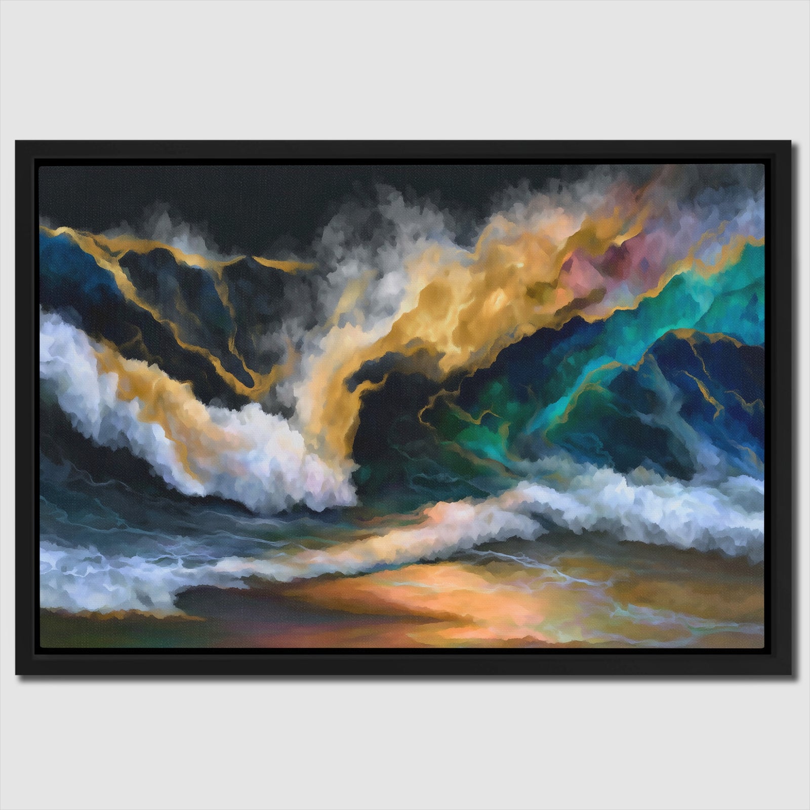 Oceanic Waves Turbulent — Oceanic Waves Turbulent Close Up Landscape 119