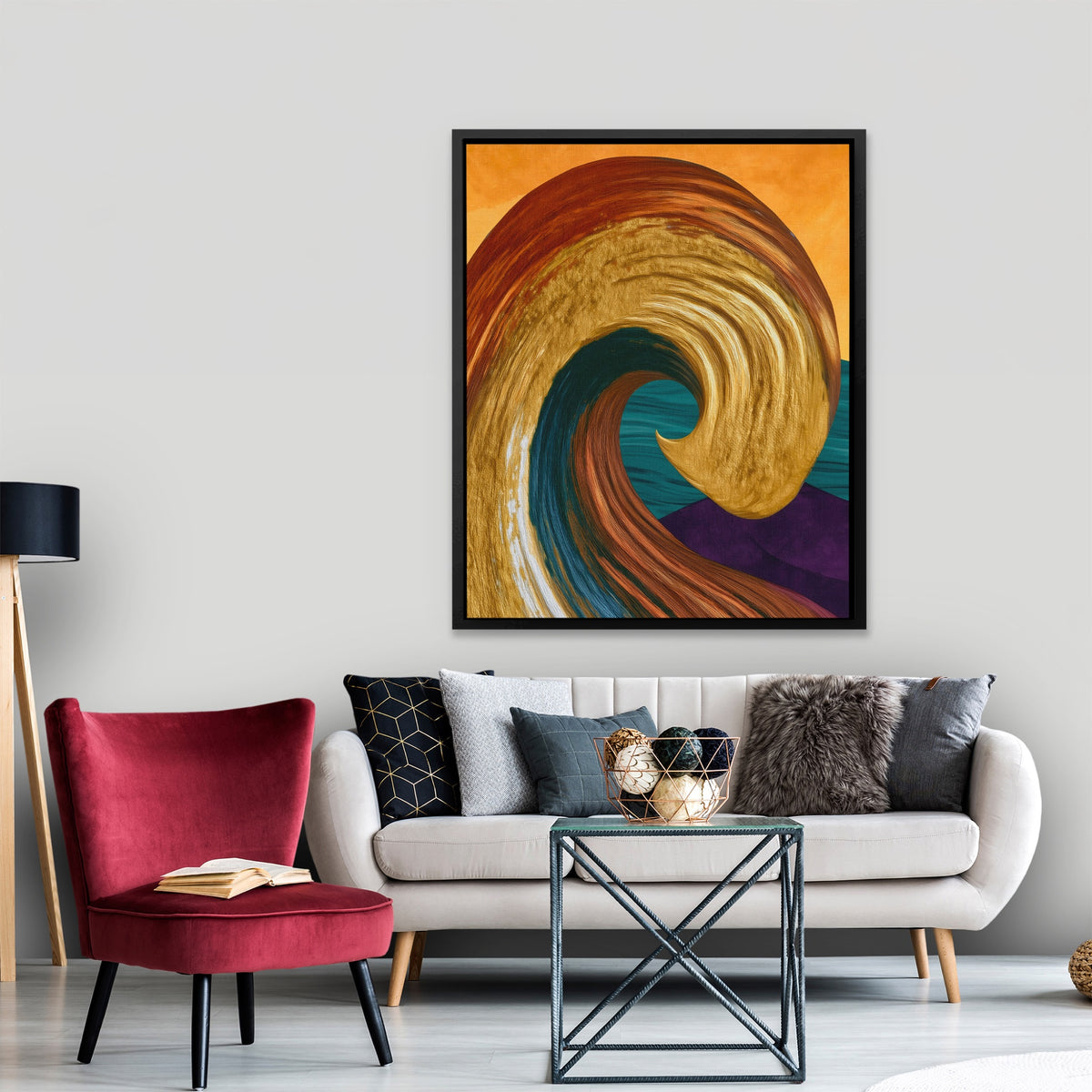 Ochre Wave Momentum — Ochre Wave Momentum New   Port Living Room Lux 112