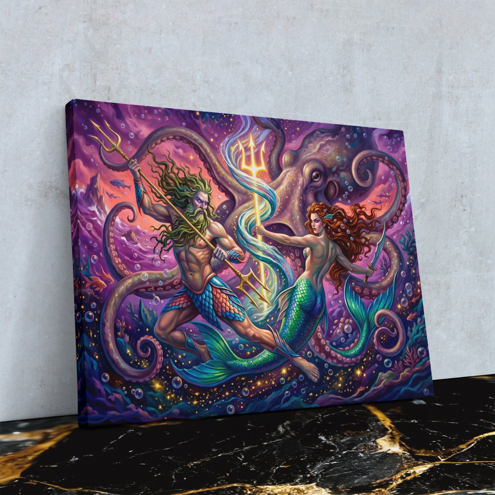 Octopus Cosmic Dance — Octopus Cosmic Dance Close Up Landscape 120