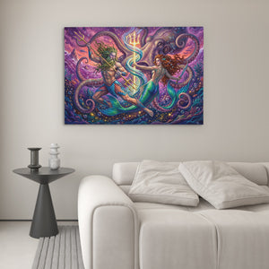 Octopus Cosmic Dance — Octopus Cosmic Dance Luxury White Couch 200