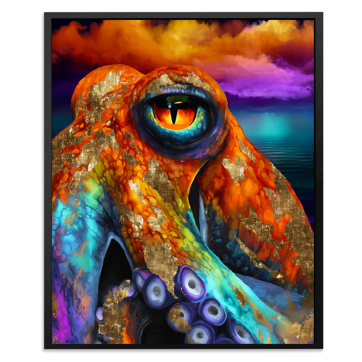 Octopus Cosmic Eye — Octopus Cosmic Eye Front Facing Portrait2 54