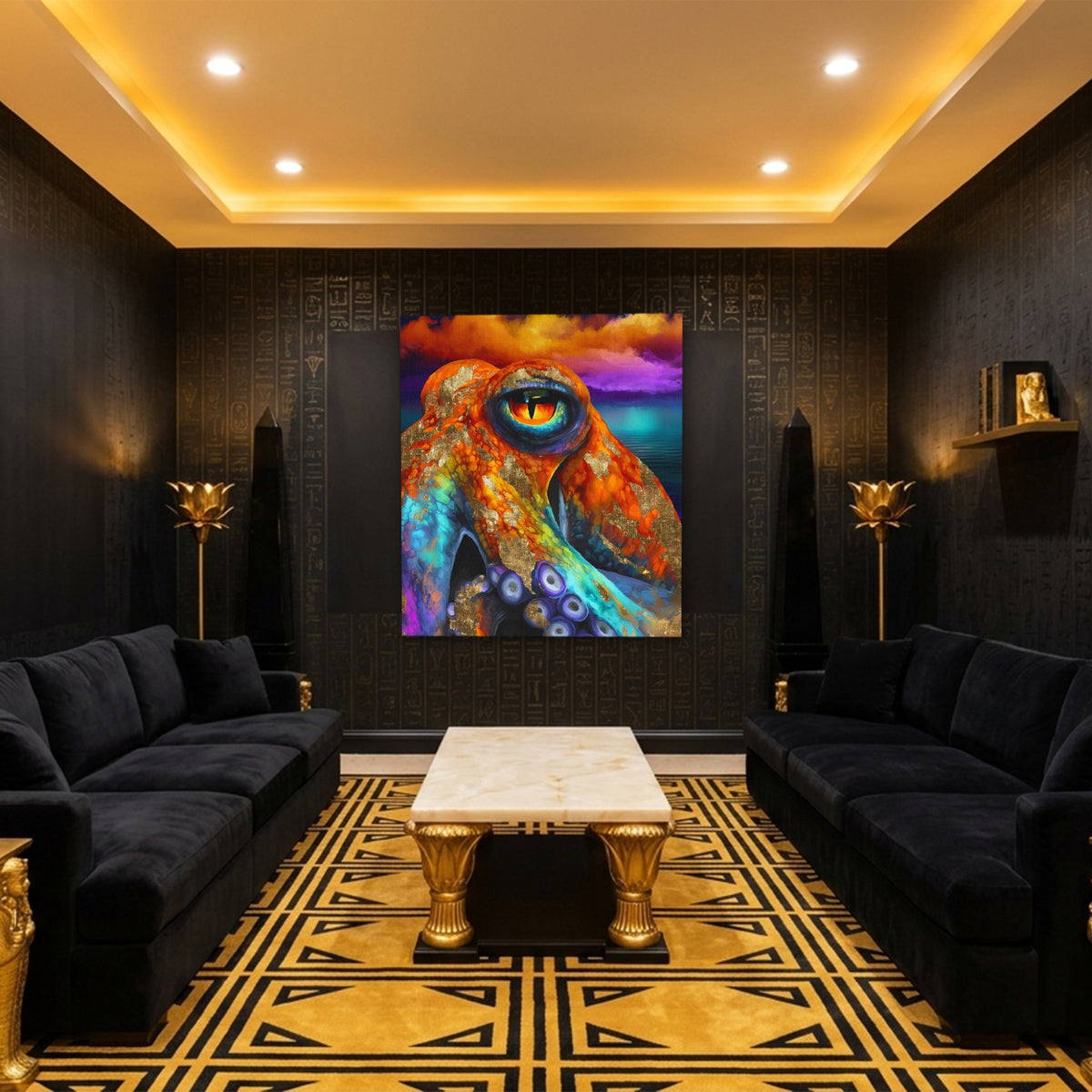 Octopus Cosmic Eye — Octopus Cosmic Eye Egyptian Room Port 36