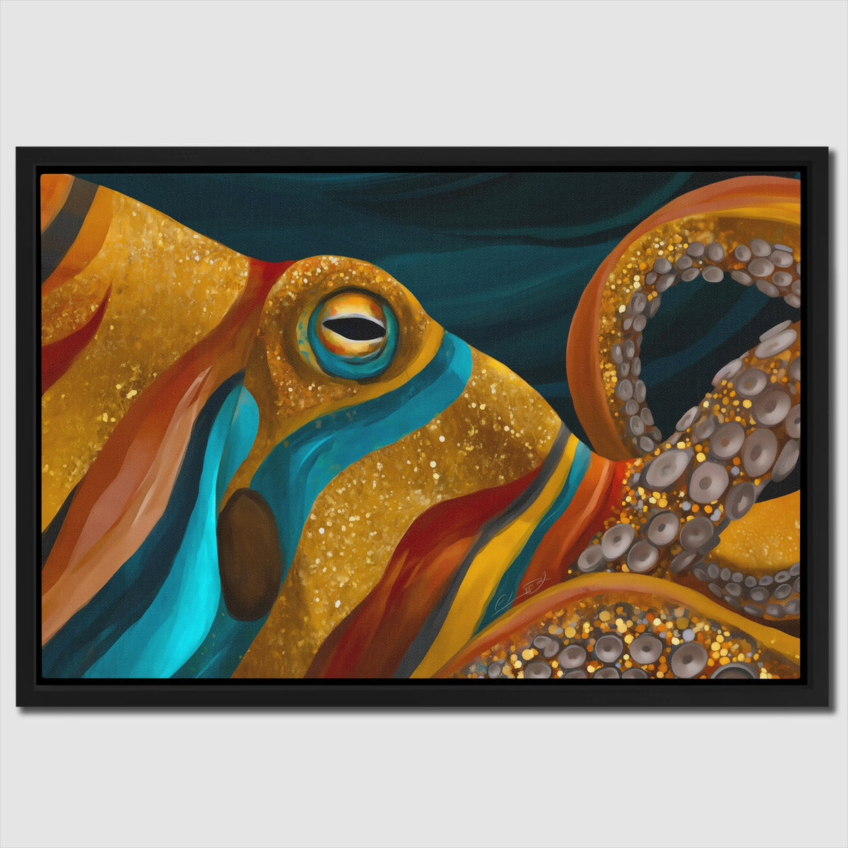 Octopus Luminous Depths — Octopus Luminous Depths Close Up Landscape 58