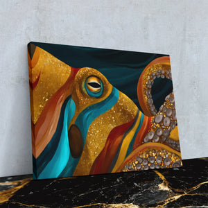 Octopus Luminous Depths — Octopus Luminous Depths Against Wall4x5 Reflect 1