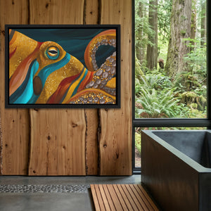 Octopus Luminous Depths — Octopus Luminous Depths Outdoor Bathroom Log Land 191