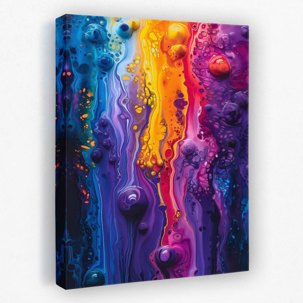 Oil Envy - Rainbow Canvas Wall Art