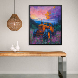 Old Tractor - Luxury Wall Art