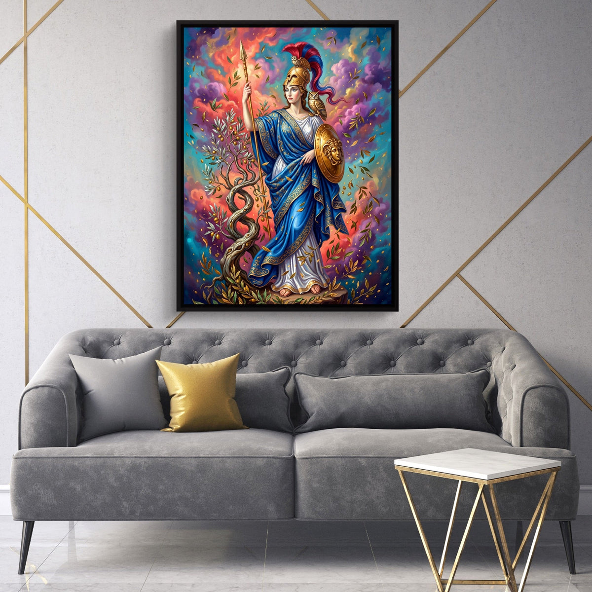 Olympian Athena - Luxury Wall Art