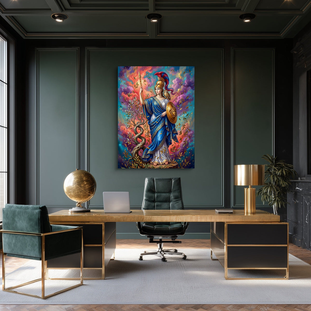 Olympian Athena - Luxury Wall Art