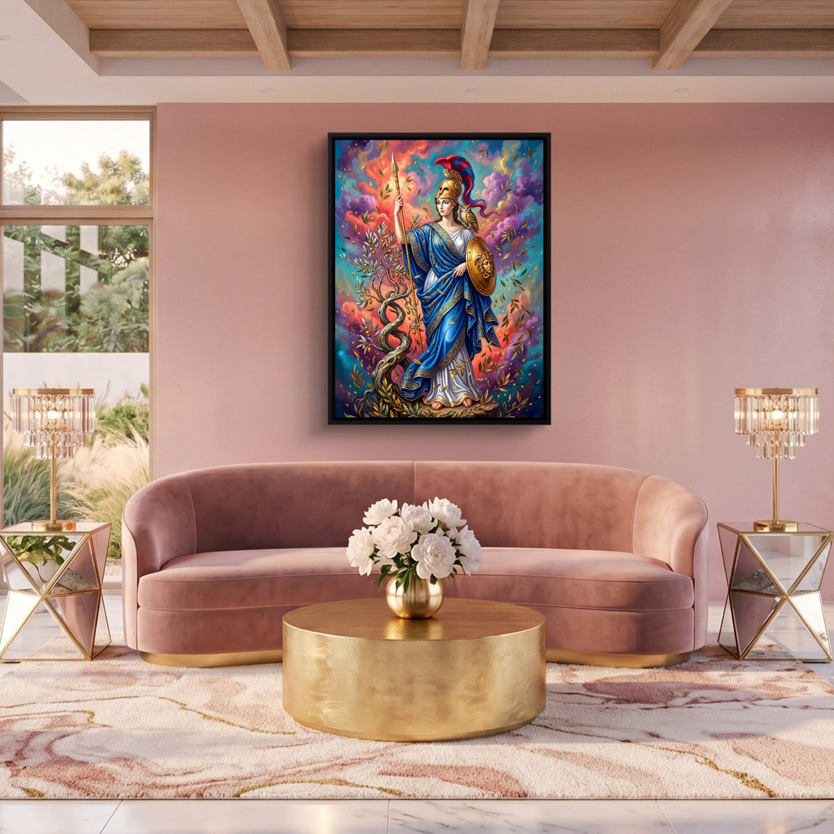 Olympian Athena - Luxury Wall Art