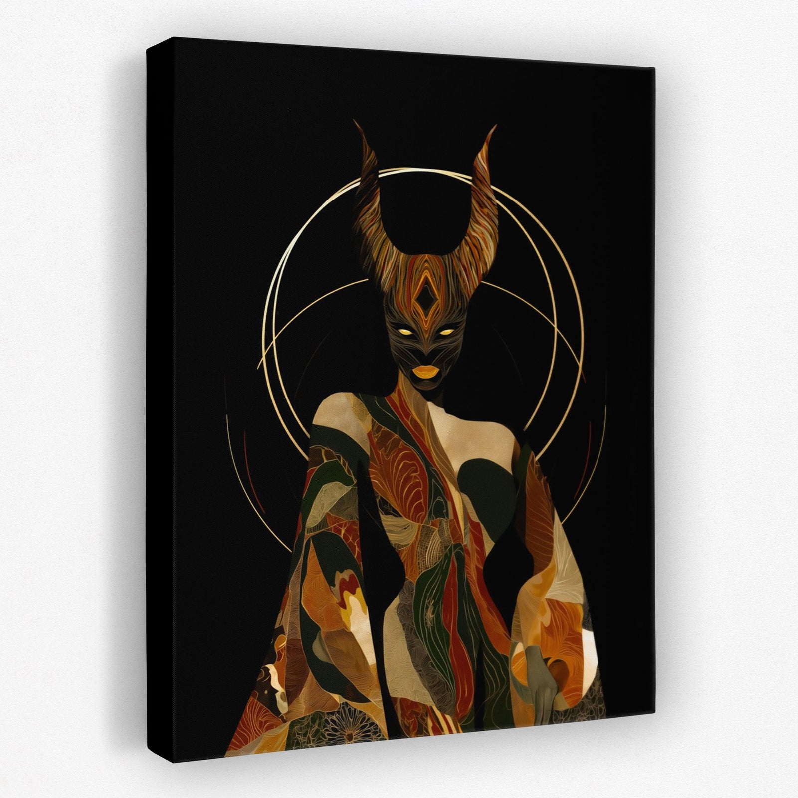 Oni's Sacred Halo - Luxury Wall Art