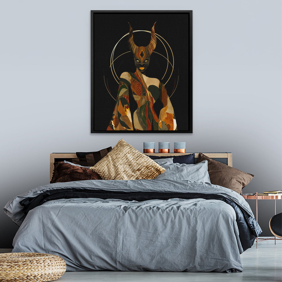 Oni's Sacred Halo - Luxury Wall Art