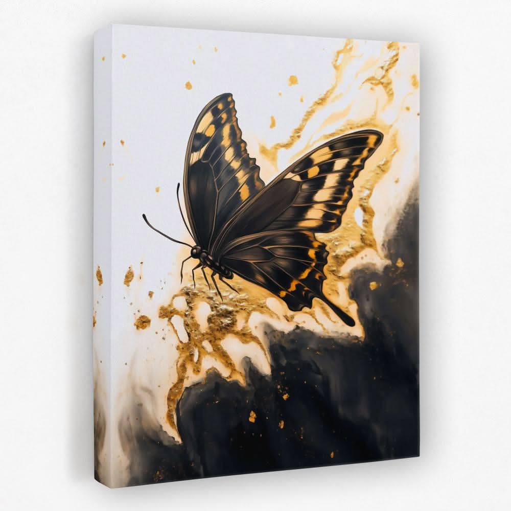 Onyx Flutter - Luxury Wall Art