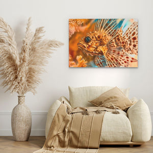 Orange Rock Fish - Luxury Wall Art