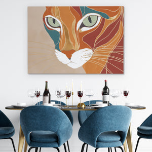 Orange Tabby - Luxury Wall Art