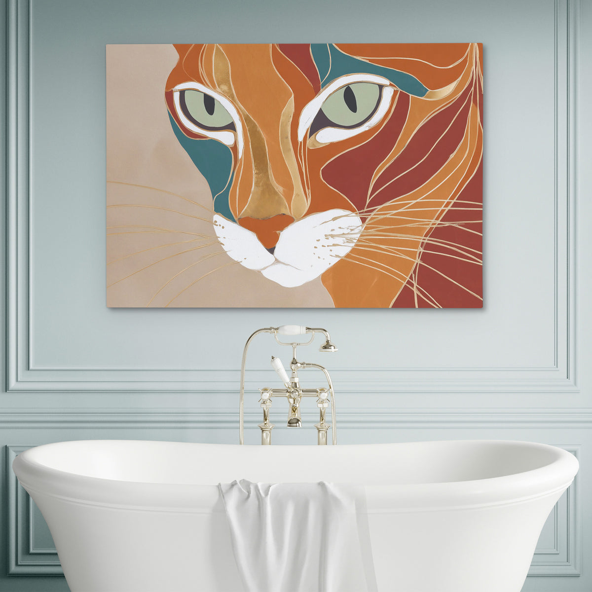 Orange Tabby - Luxury Wall Art