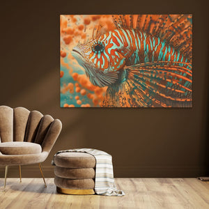 Orange Tropical Fish - Luxury Wall Art