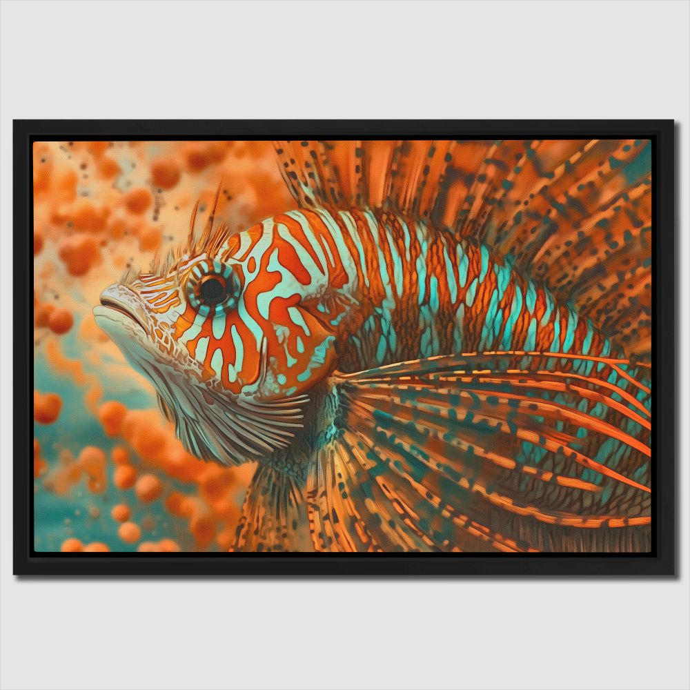 Orange Tropical Fish - Luxury Wall Art