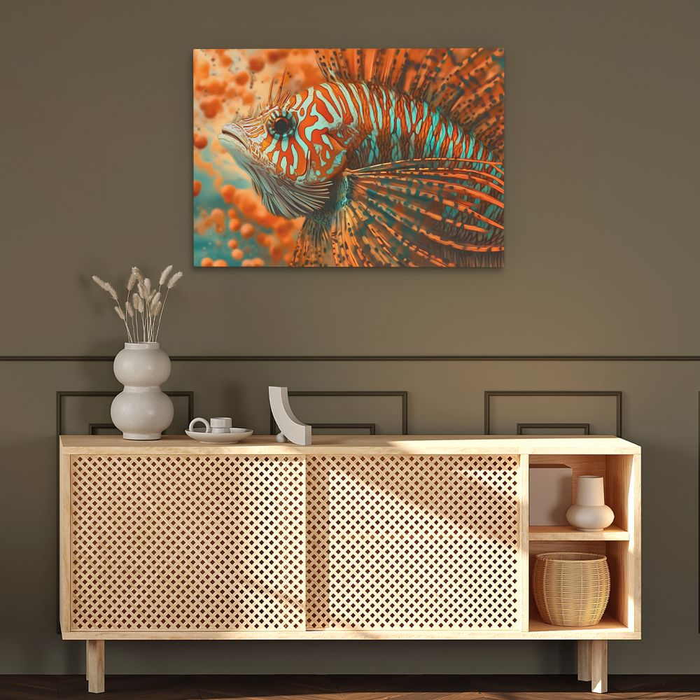 Orange Tropical Fish - Luxury Wall Art