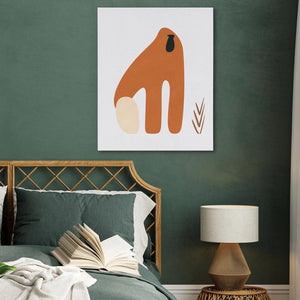 Orangutan Doodle - Luxury Wall Art