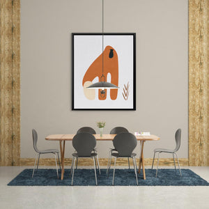 Orangutan Doodle - Luxury Wall Art