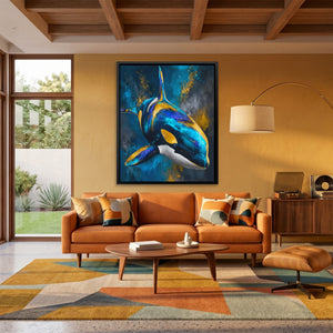 Orca Blue Silver — Orca Blue Silver Orange Room Port 254