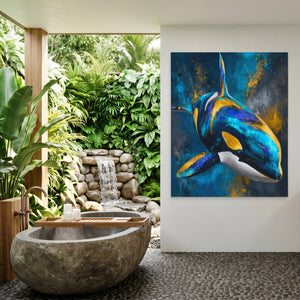 Orca Blue Silver — Orca Blue Silver Outdoor Bathroom Port 304
