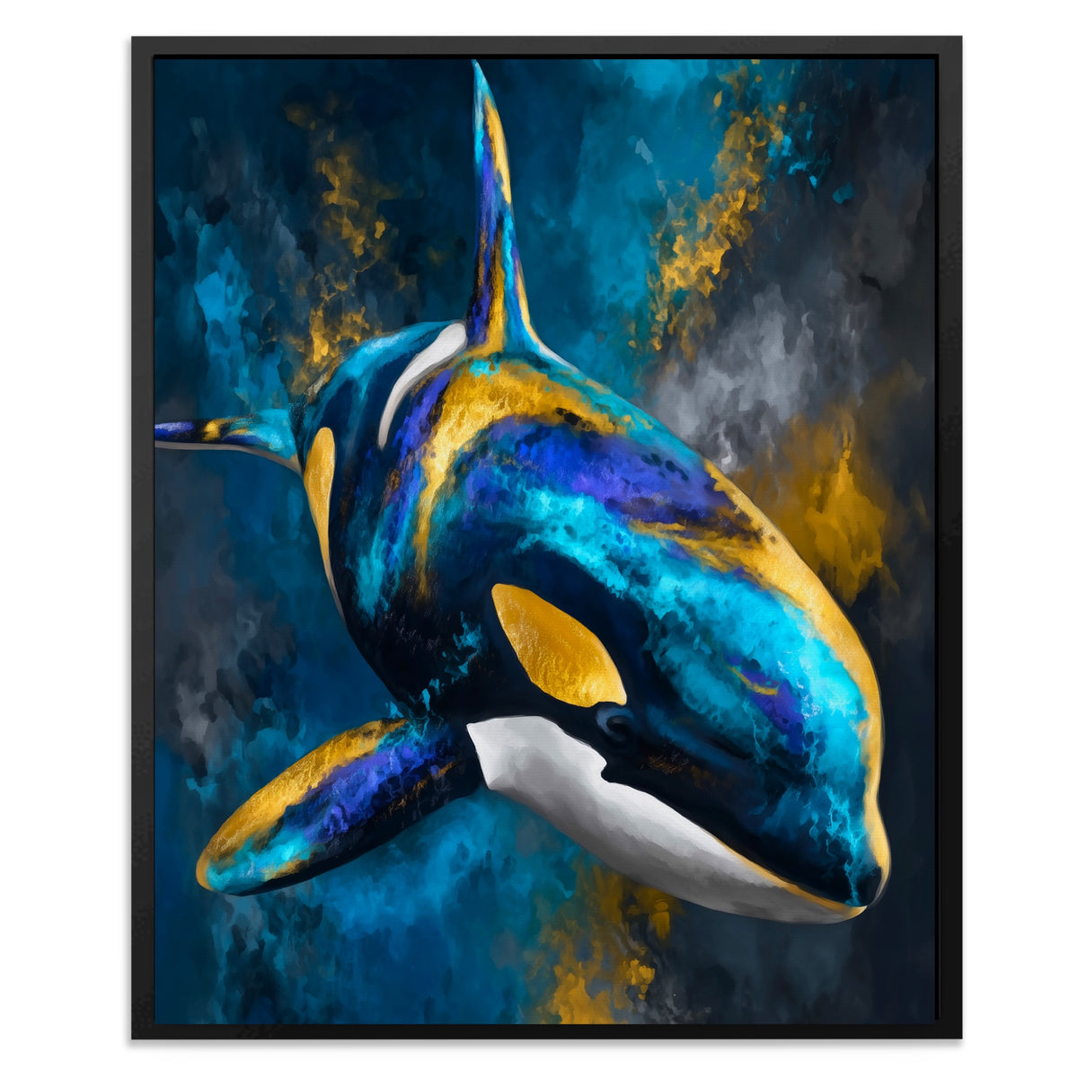 Orca Blue Silver — Orca Blue Silver Front Facing Portrait2 104