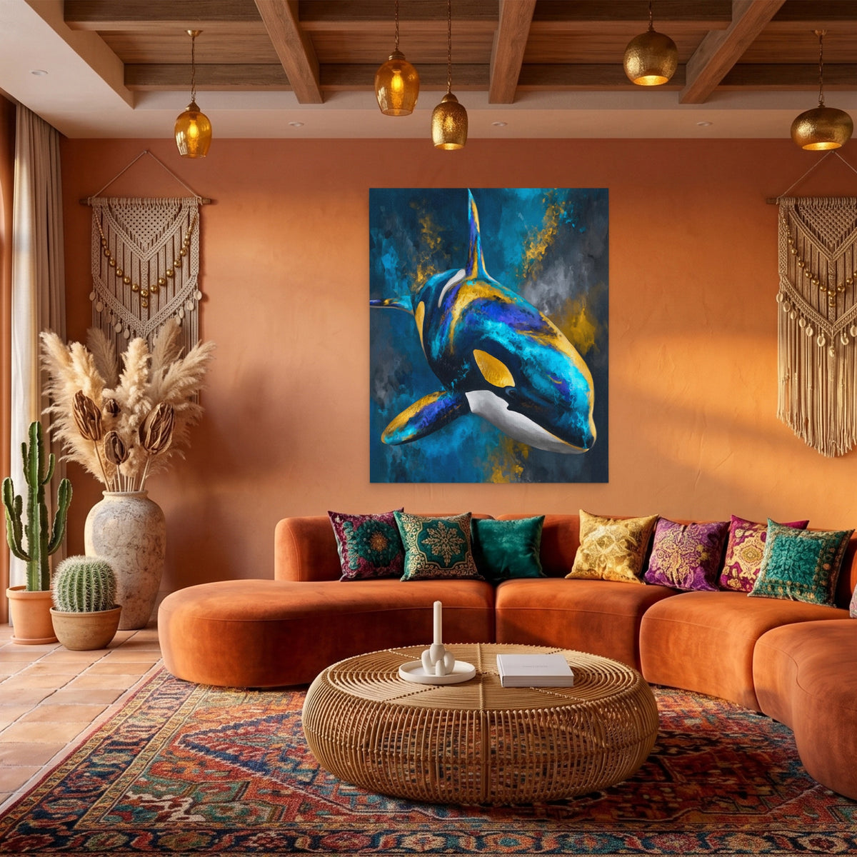 Orca Blue Silver — Orca Blue Silver Boho Living Port 29