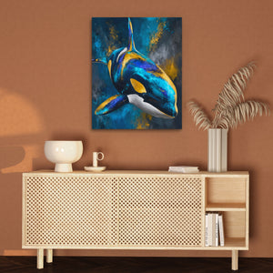Orca Blue Silver — Orca Blue Silver Brown Wall 54