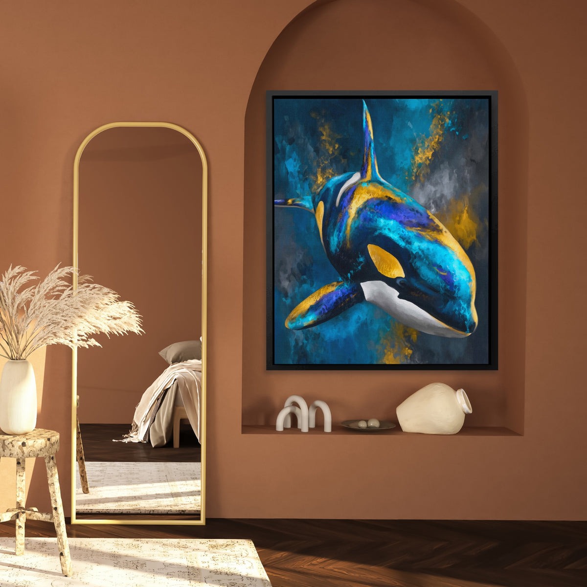 Orca Blue Silver — Orca Blue Silver Mexico House Wall 204