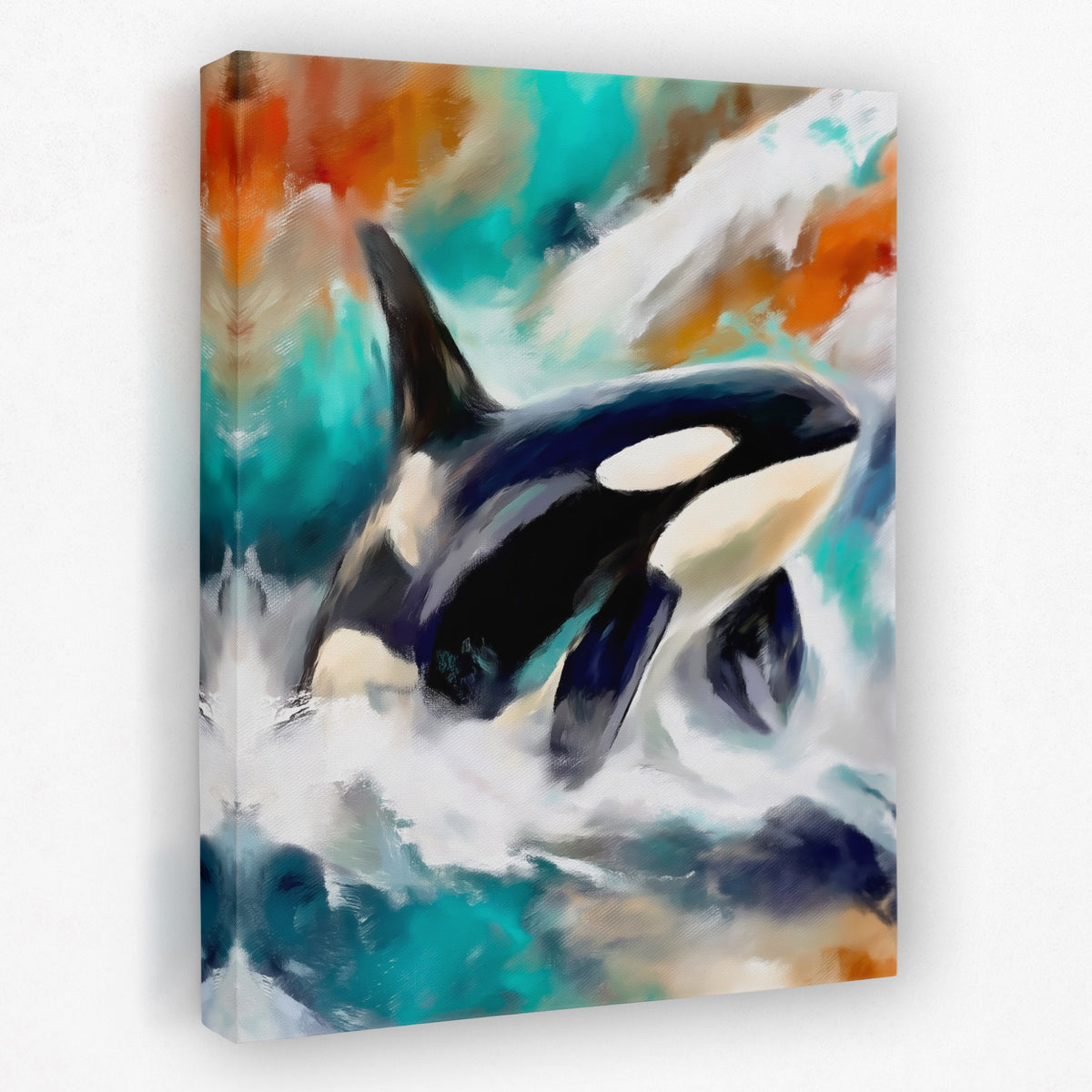 Orca Hunting Dance — Orca Hunting Dance Portrait   Side View   Mirror 357