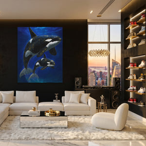 Orca Mother Calf — Orca Mother Calf Hype Beast Port 158