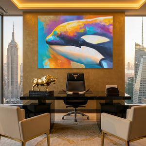 Orca Prismatic Portrait — Orca Prismatic Portrait Pent Bull Land 212