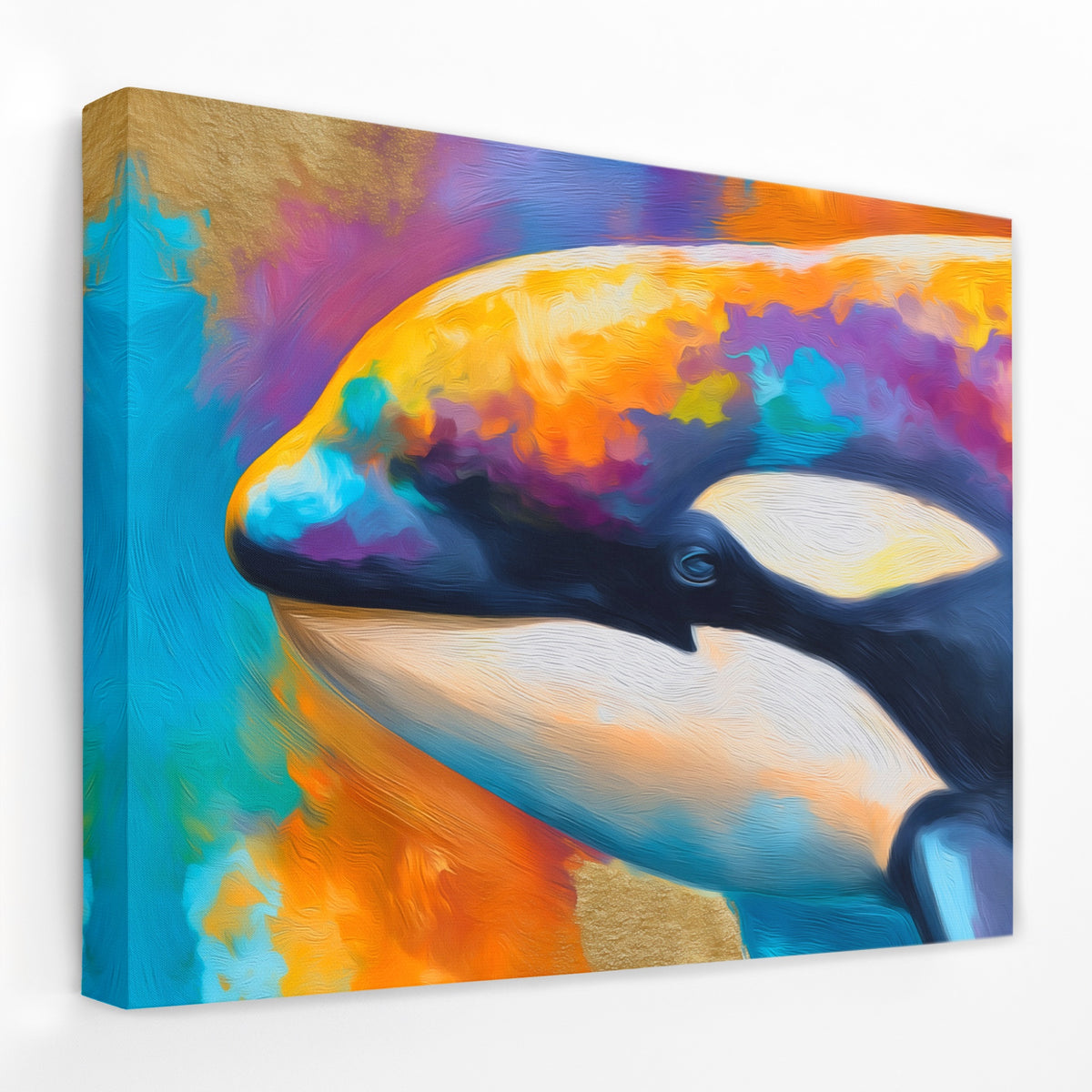Orca Prismatic Portrait — Orca Prismatic Portrait Landscape   Side View   Mirror Wrap 155