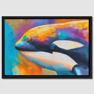 Orca Prismatic Portrait — Orca Prismatic Portrait Close Up Landscape 60