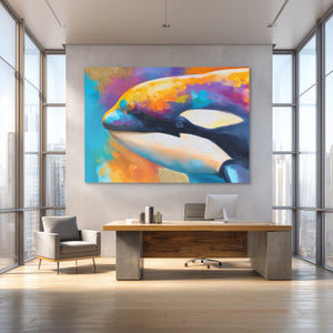 Orca Prismatic Portrait — Orca Prismatic Portrait Baller Office 22