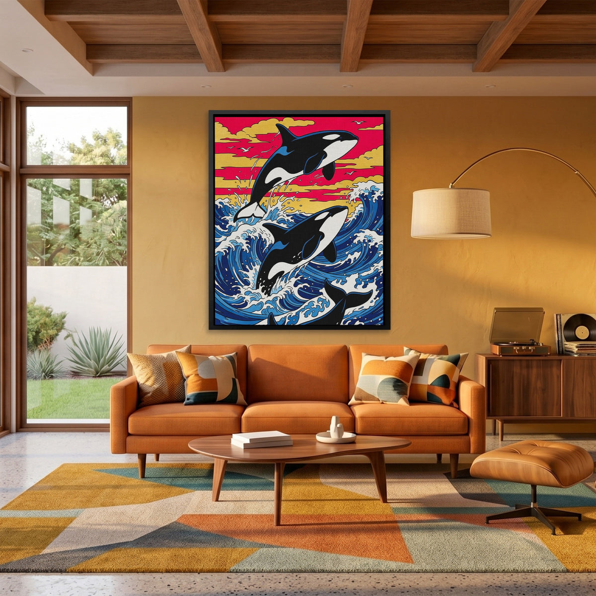 Orca Sunset Dance — Orca Sunset Dance Orange Room Port 259