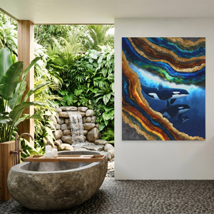 Orcas Golden Wave — Orcas Golden Wave Outdoor Bathroom Port 311