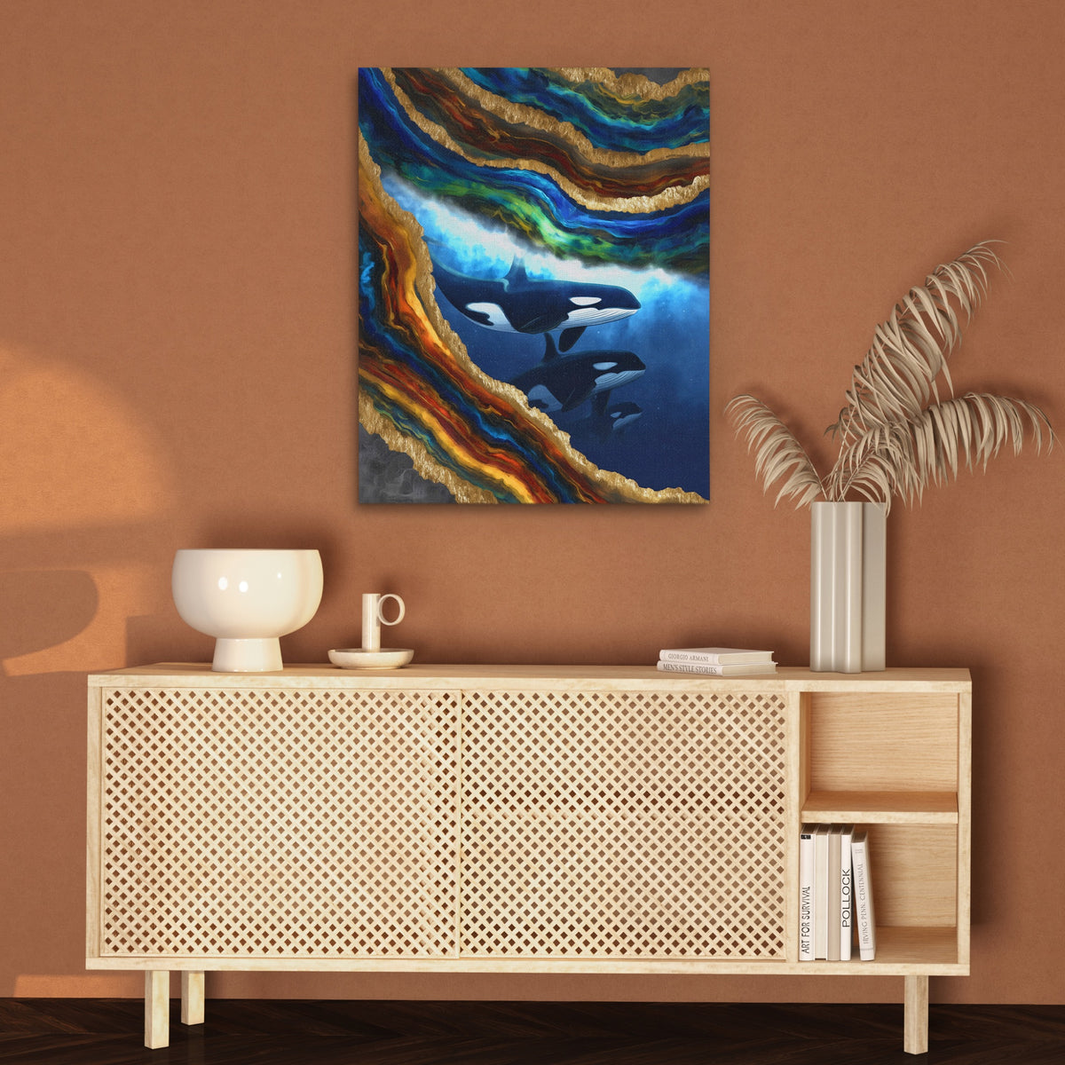 Orcas Golden Wave — Orcas Golden Wave Brown Wall 61