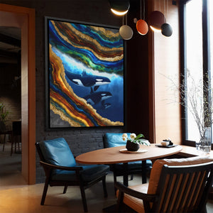 Orcas Golden Wave — Orcas Golden Wave Far Away Dining Room 86