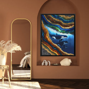 Orcas Golden Wave — Orcas Golden Wave Mexico House Wall 211