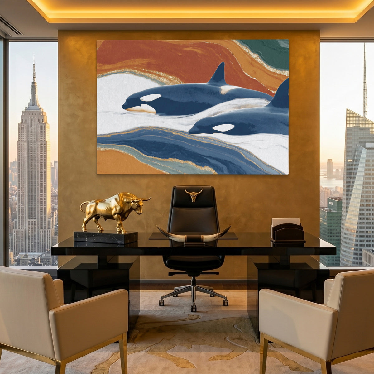 Orcas Hunting Dance — Orcas Hunting Dance Pent Bull Land 213