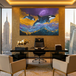 Orcas Midnight Sky — Orcas Midnight Sky Pent Bull Land 214