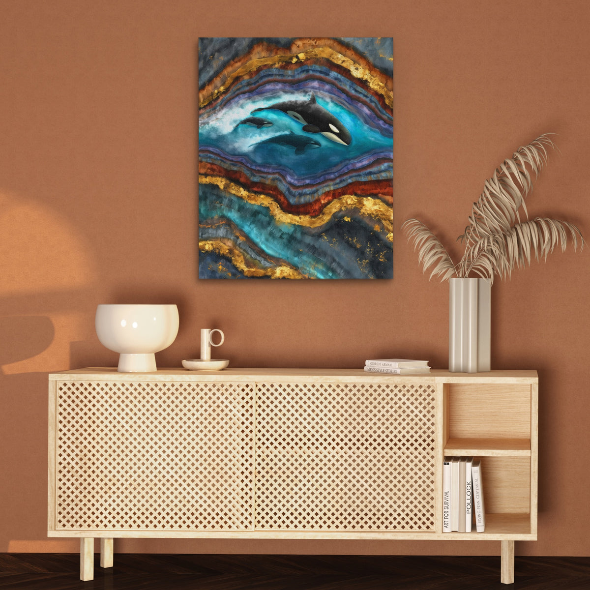 Orcas Stratified Hunt — Orcas Stratified Hunt Brown Wall 62