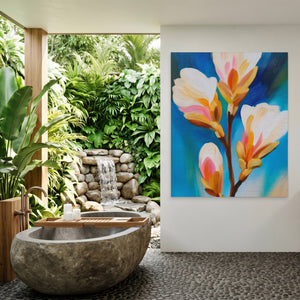 Orchid Branch Bloom — Orchid Branch Bloom Outdoor Bathroom Port 313