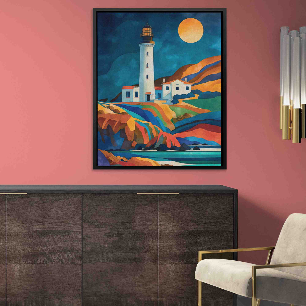 Oregon Lighthouse - Luxury Wall Art